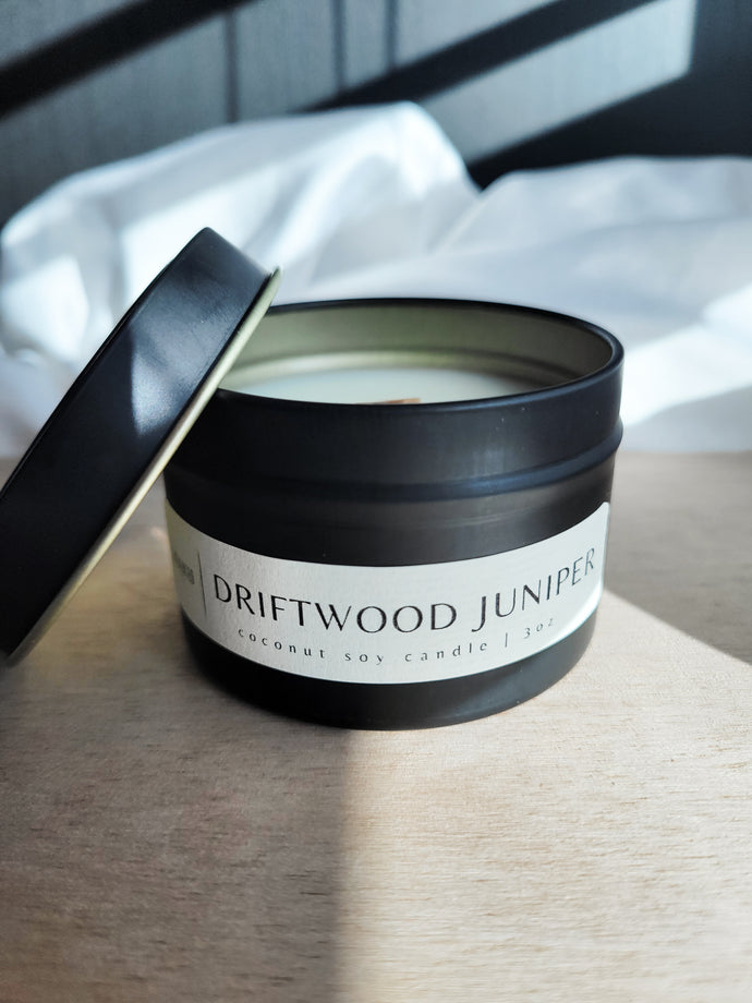 DRIFTWOOD JUNIPER - travel tin