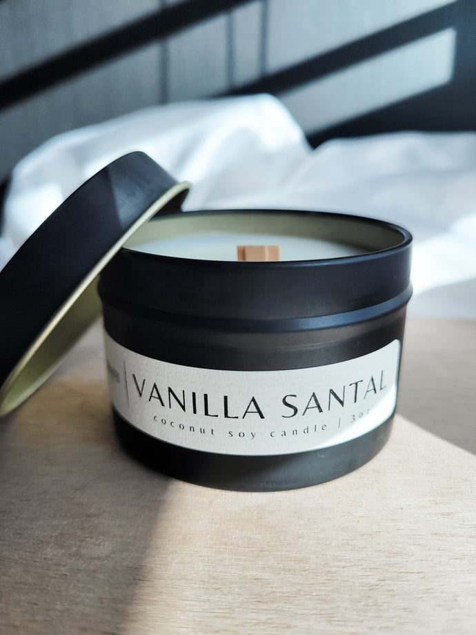 VANILLA SANTAL - travel tin